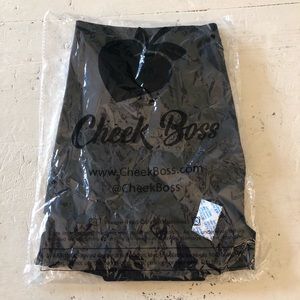 Cheek Boss brief panties 3X black